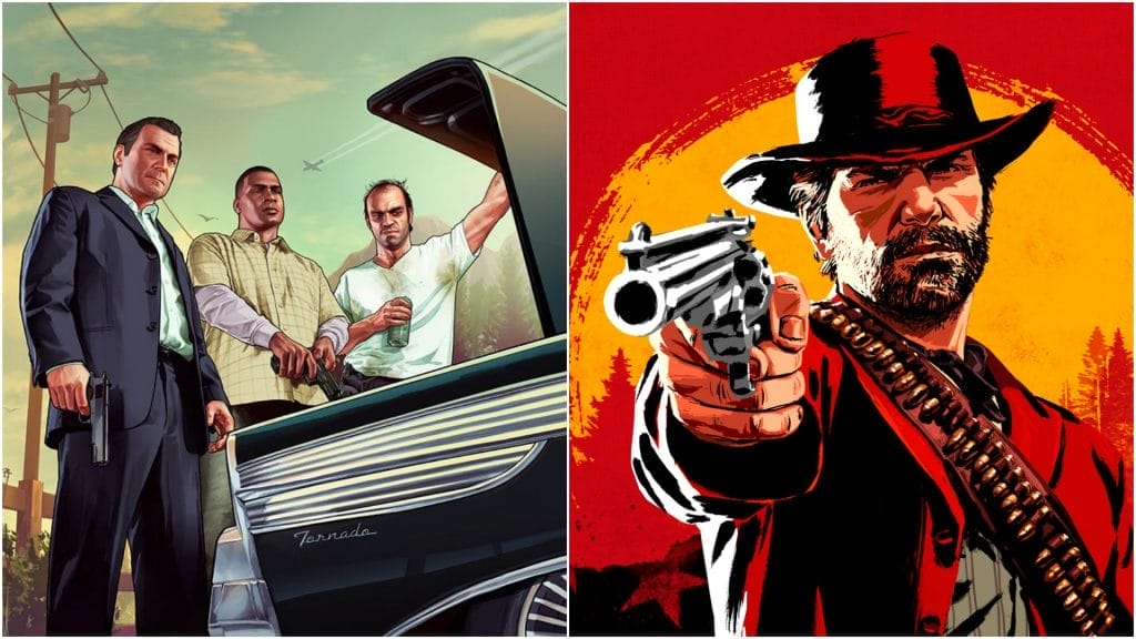 GTA V and Red Dead 2