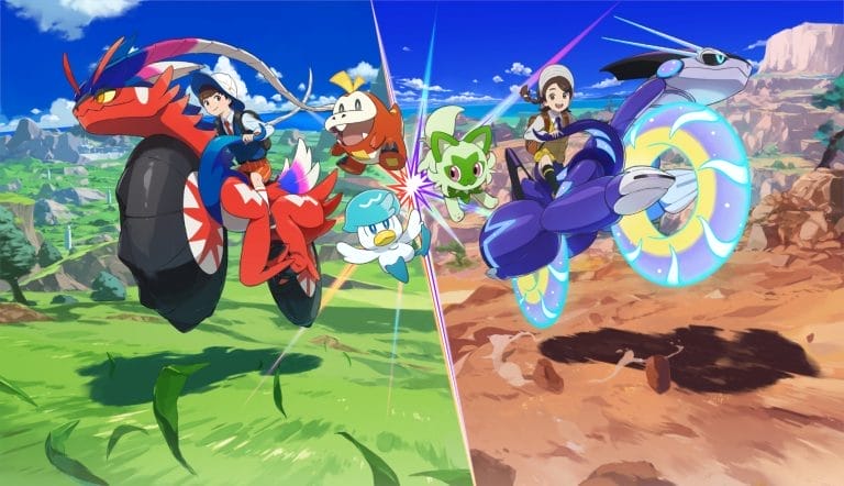 Koraidon en Miraidon zijn je mounts in de nieuwe trailer van Pokémon Scarlet & Violet