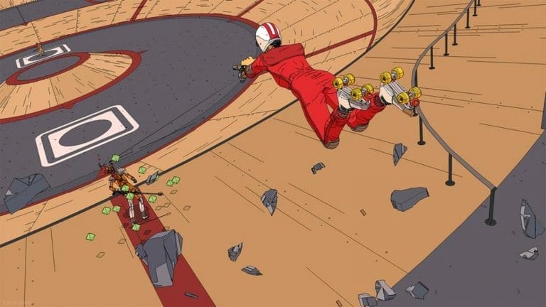 Unieke schiet-skatespel Rollerdrome haalt hoge reviewscores, launch trailer vrijgegeven