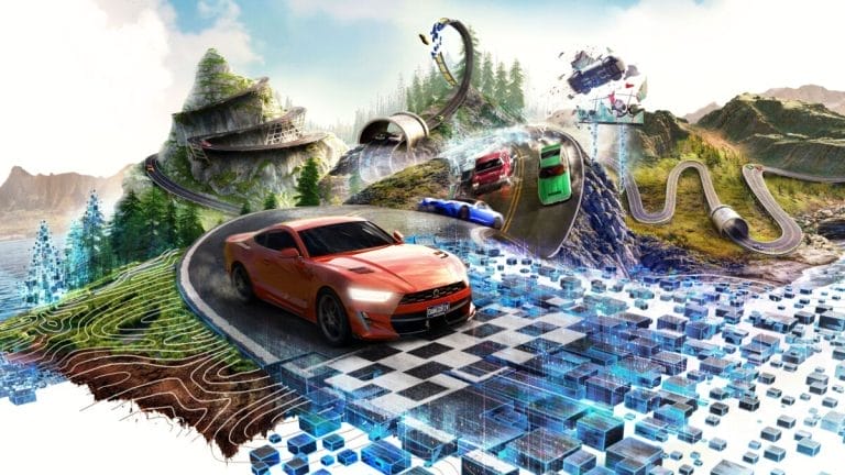 Creëer je eigen racebaan in de onthullingstrailer van Wreckreation