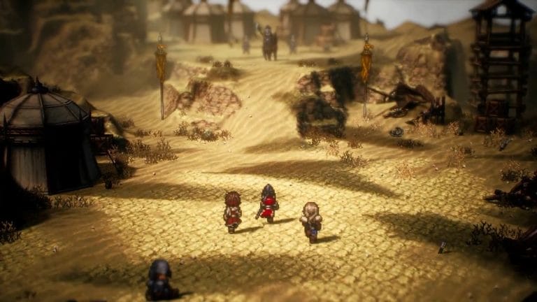 Bekijk hier 20 minuten aan eerste gameplay van Octopath Traveler II