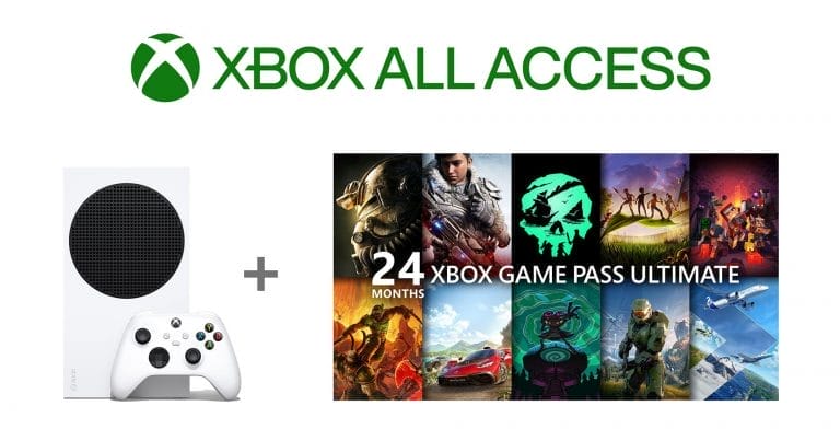 Bespaar meer dan €650 met Xbox All Access, nu beschikbaar in België met een Xbox Series S console en 24 maanden Game Pass