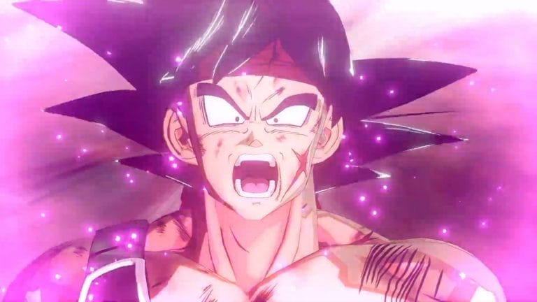 Bardock tegen Frieza in de launch trailer van Dragon Ball Z Kakarot