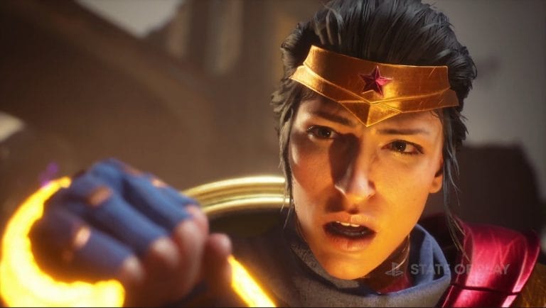 The Flash en Wonder Woman in de deep dive gameplay video van Suicide Squad: Kill the Justice League