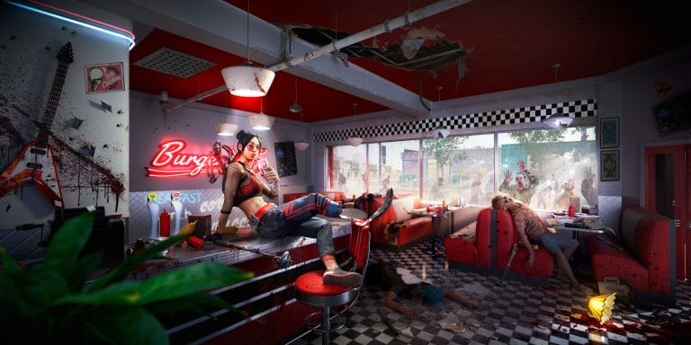 Zombies in Los Angeles in de bloederige launch trailer van Dead Island 2