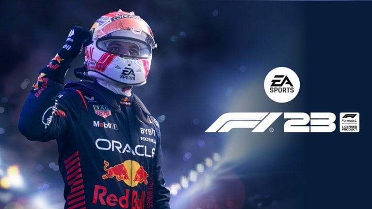 Wereldkampioen Max Verstappen staat op de cover van F1 23 Champions Edition