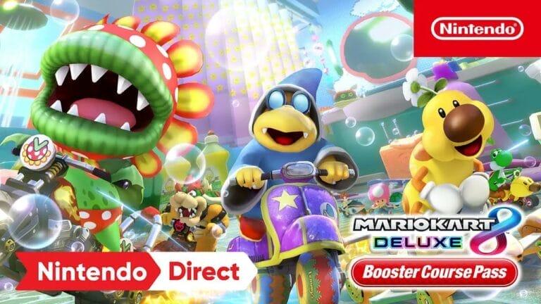 Wave 5 aan DLC voor Mario Kart 8: Deluxe met 8 maps en nieuwe speelbare personages verschijnt deze zomer