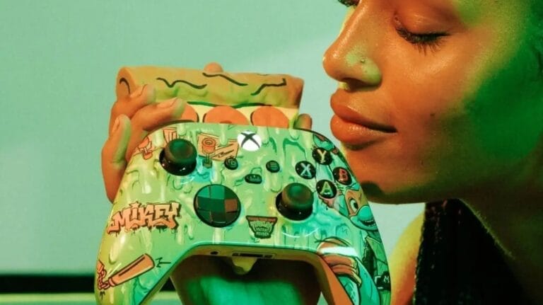 Deze speciale Ninja Turtles Xbox-controllers ruiken naar Pizza