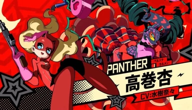 Panther schittert in de nieuwe trailer van Persona 5: Tactica