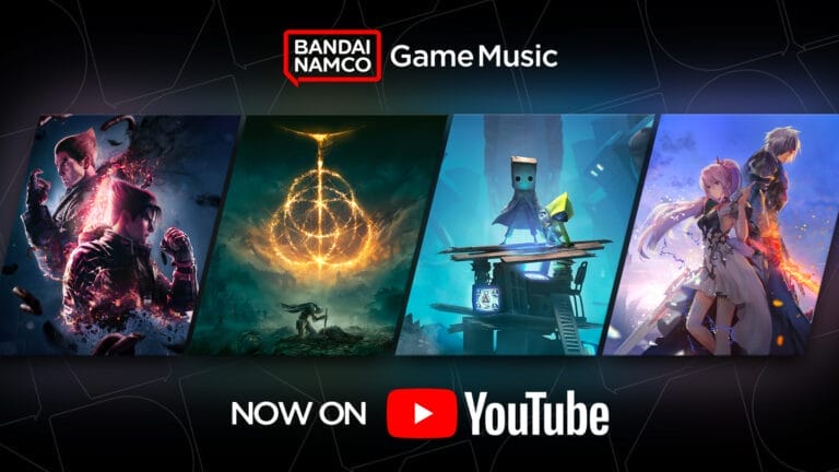 Bandai Namco opent YouTube-kanaal met officiële soundtracks van verschillende games