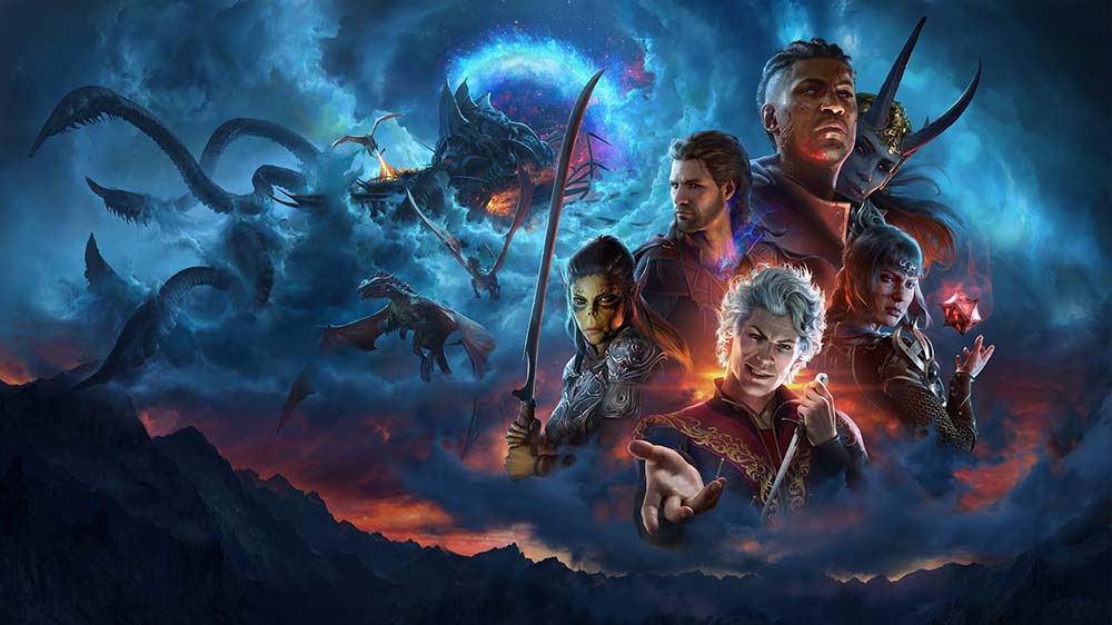 Baldur's gate 3 key art