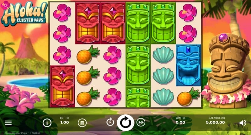 NetEnt Aloha Cluster Pays