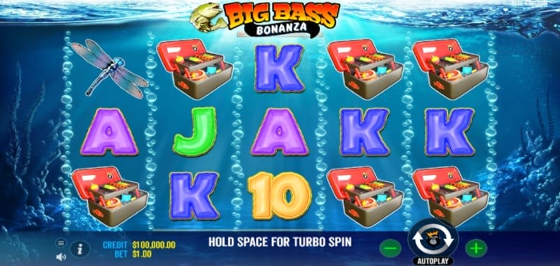 Big Bass Bonanza van Pragmatic Play