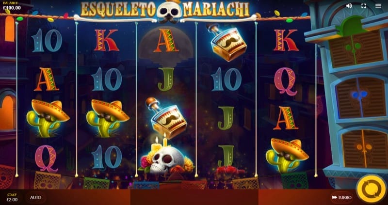 Esqueleto Mariachi Red Tiger