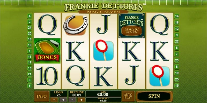 Frankie Detorri’s Magic Seven Playtech