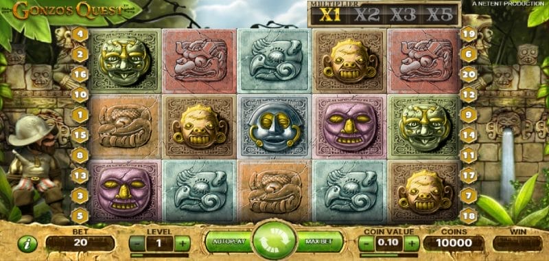 Gonzo's Quest van NetEnt