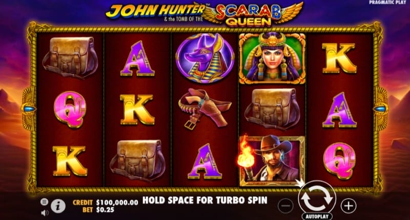John Hunter And Tomb Of The Scarab Queen Pragmatic Play