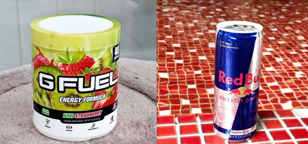 Red Bull versus GFuel
