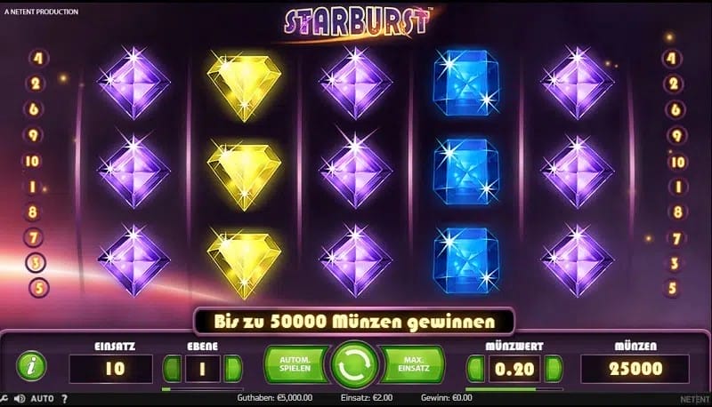 Starburst van NetEnt