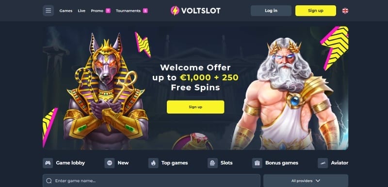 Voltslot Homepage