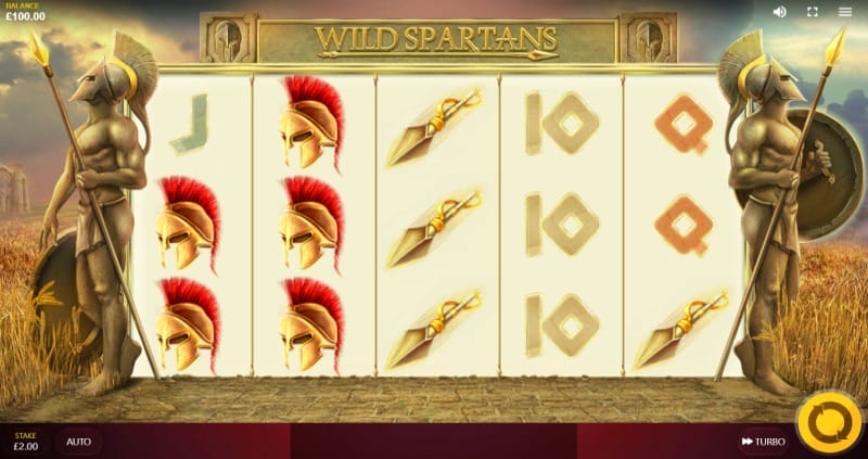 Wild Spartans Red Tiger