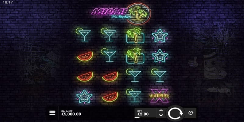 Hacksaw Gaming Miami Multiplier