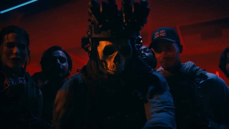 Een multiplayerlobby komt tot leven in de live action trailer van Call of Duty: Modern Warfare III