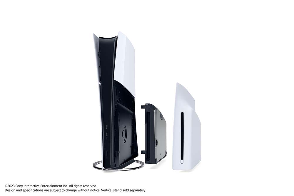 PS5 Slim optional disk drive