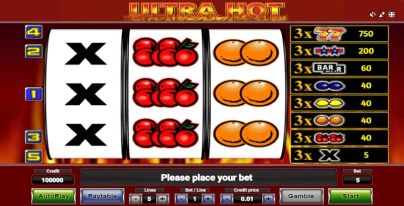 Ultra Hot Novomatic