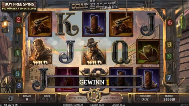Best uitbetalende gokkast Dead or Alive 2 - NetEnt