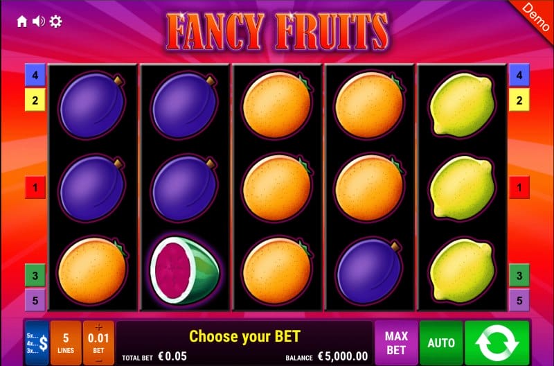 Fancy Fruits Gamomat