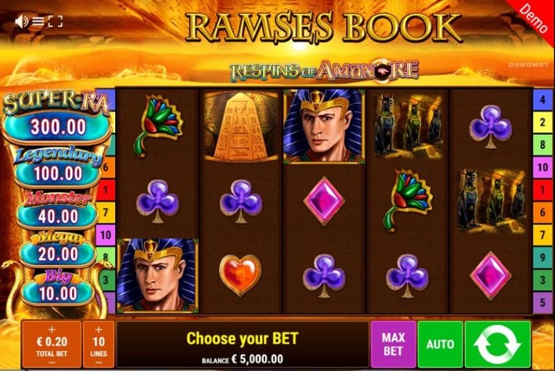 Ramses Book Respin Of Amunore Gamomat