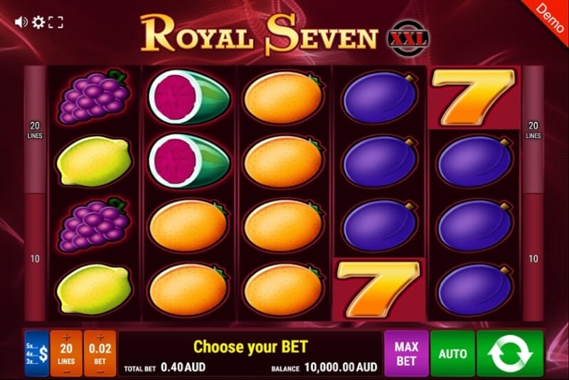 Royal Sevens XXL Gamomat