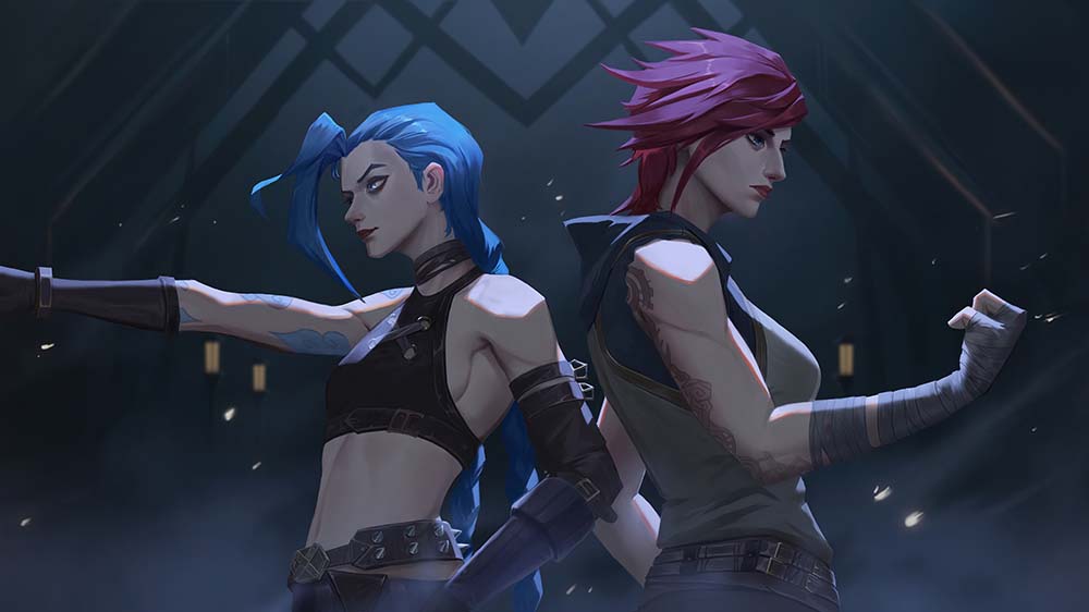 Arcane Jinx and V