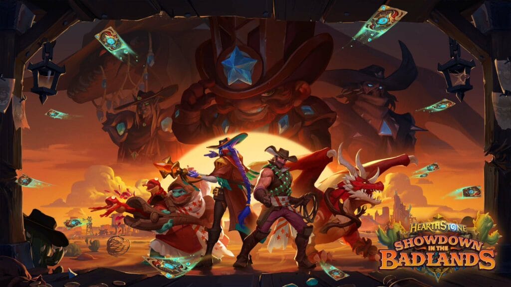 Showdown in the badlands key art
