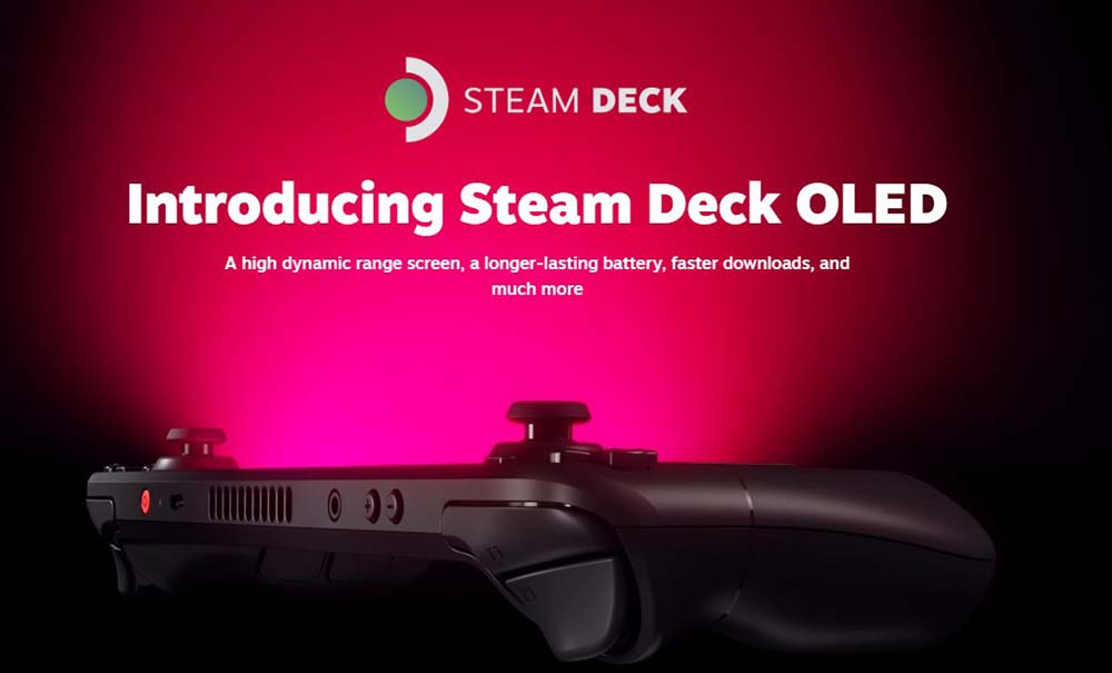 Steam Deck OLED key art