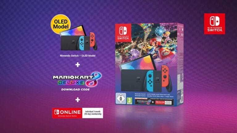 Nintendo kondigt Nintendo Switch OLED Mario Kart 8 Deluxe-bundel aan voor de feestdagen