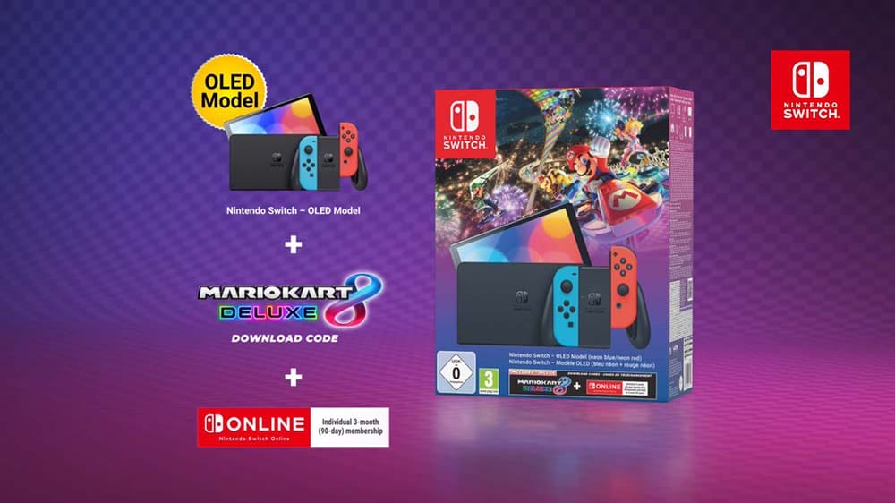 Switch OLED Mario Kart bundle