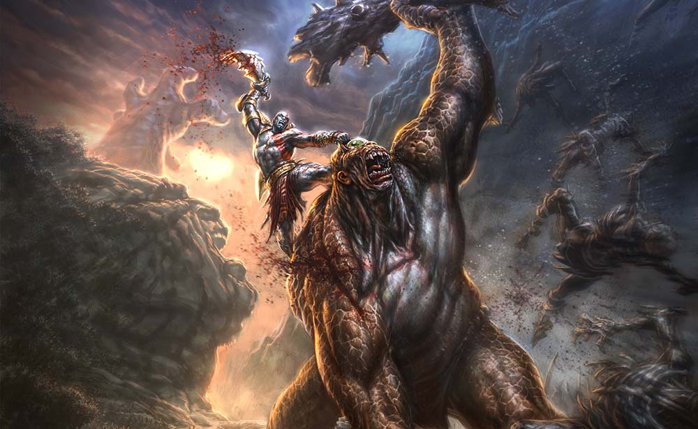 God of War 3 Key Art