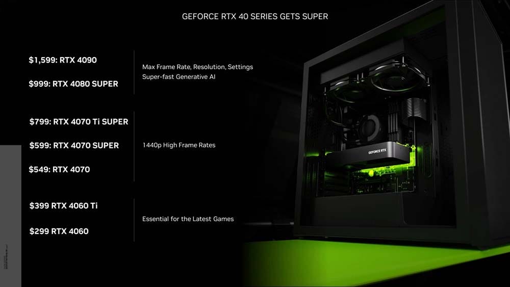 RTX 40 Super videocards