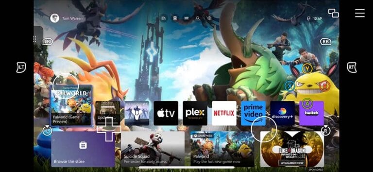 Microsoft brengt touch-ondersteuning toe aan de Xbox App voor Android en iOS