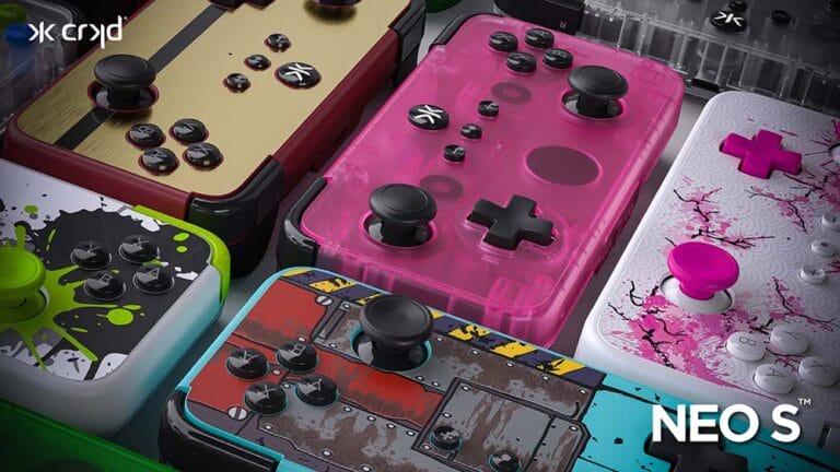 CRKD kondigt rechthoekige NEO S-controller aan voor de PS, Mobile en Nintendo Switch met hall effect thumbsticks