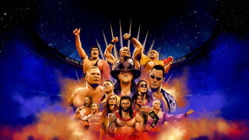 WWE 2K24 Art