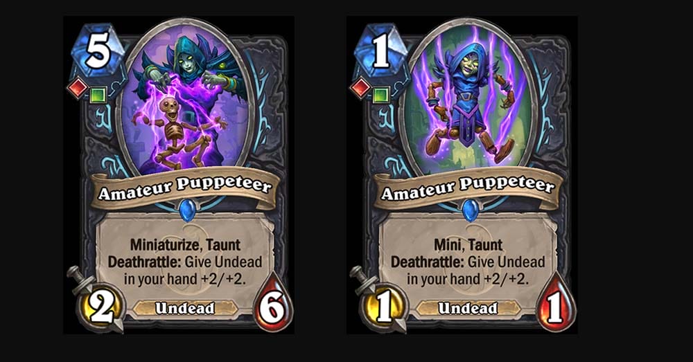 Hearthstone Amateur Puppeteer