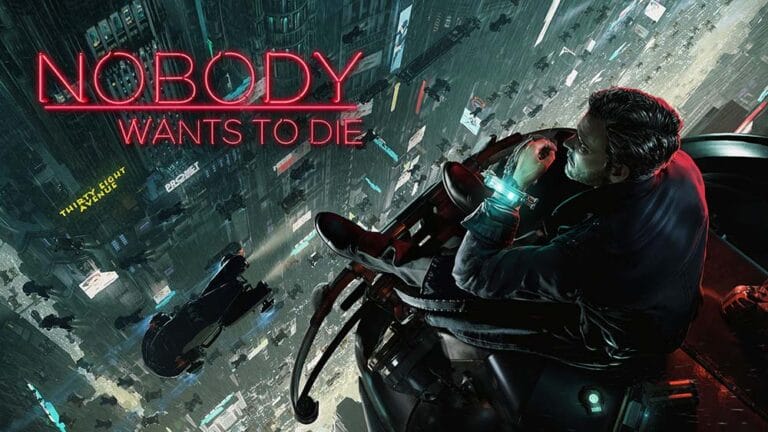 Bekijk hier de launch trailer van Cyberpunk neo-noir game Nobody Wants to Die 