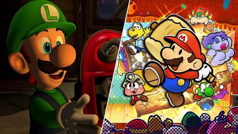 Bestandsgroottes bekend voor Paper Mario: The Thousand-Year Door en  Luigi’s Mansion 2 HD