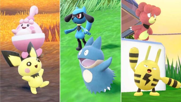 Vier de lente in Pokémon Scarlet en Violet met tijdelijk meer schattige Pokémon die