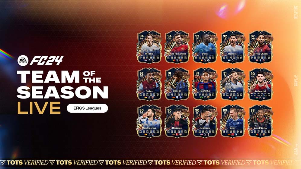 EA Sports FC 24 Team of the Season