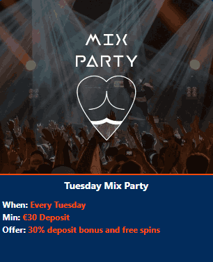 Mix Party bonus BOF Casino