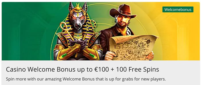 Qbet Casino Welkomstbonus